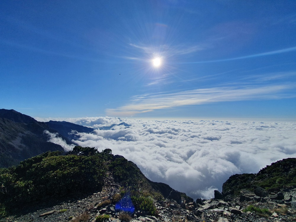 聖稜線【雪山北峰下翠池】｜五天四夜