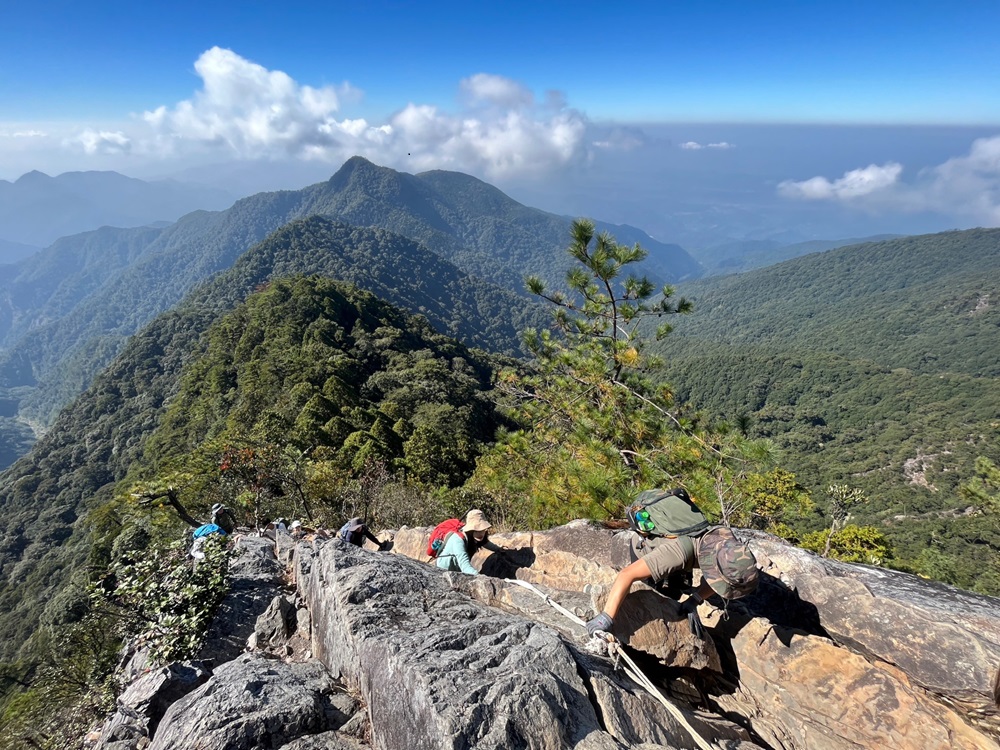 大自然岩場【鳶嘴山】｜一天